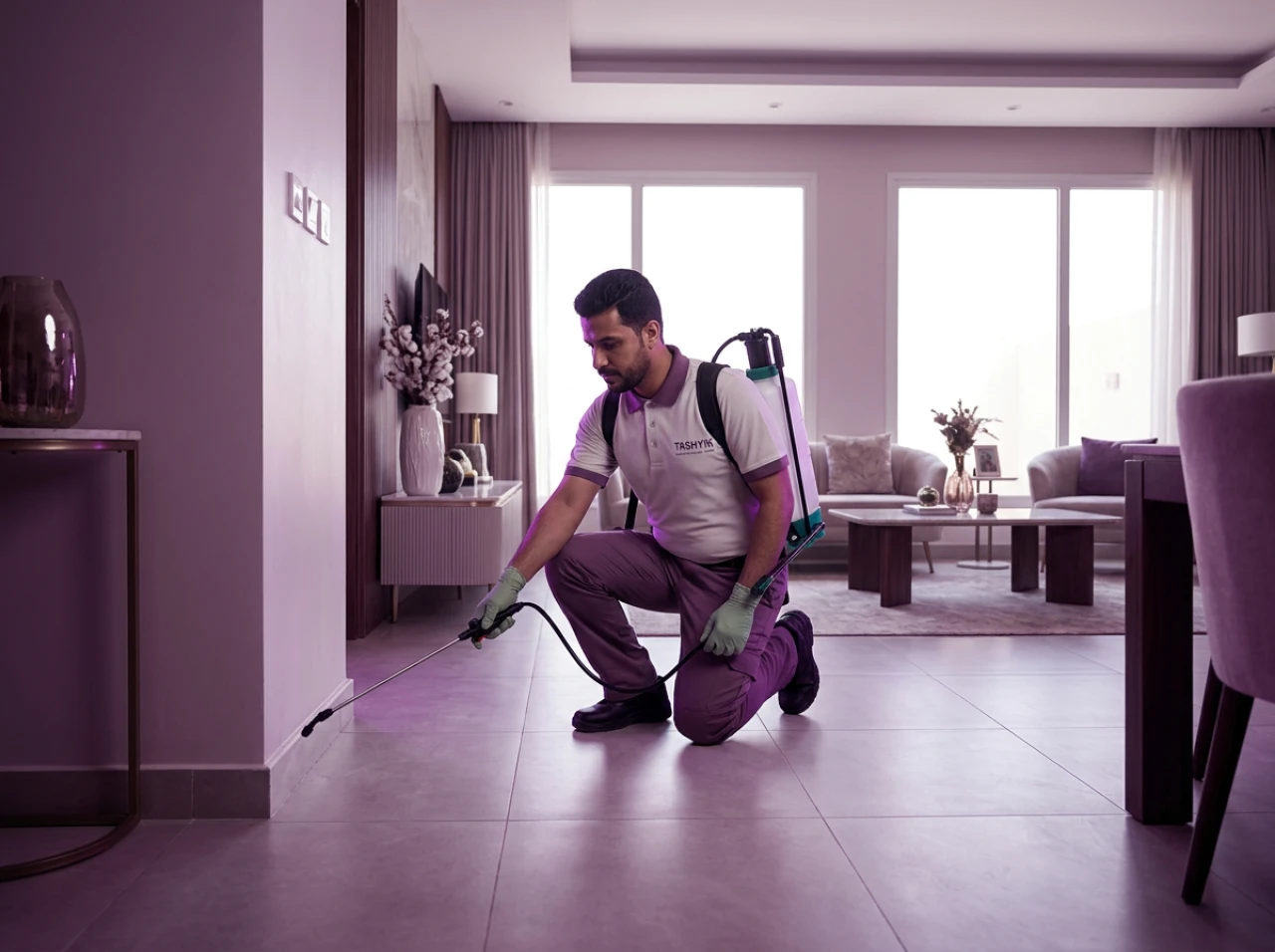 Service Contrôle complet des nuisibles à domicile
