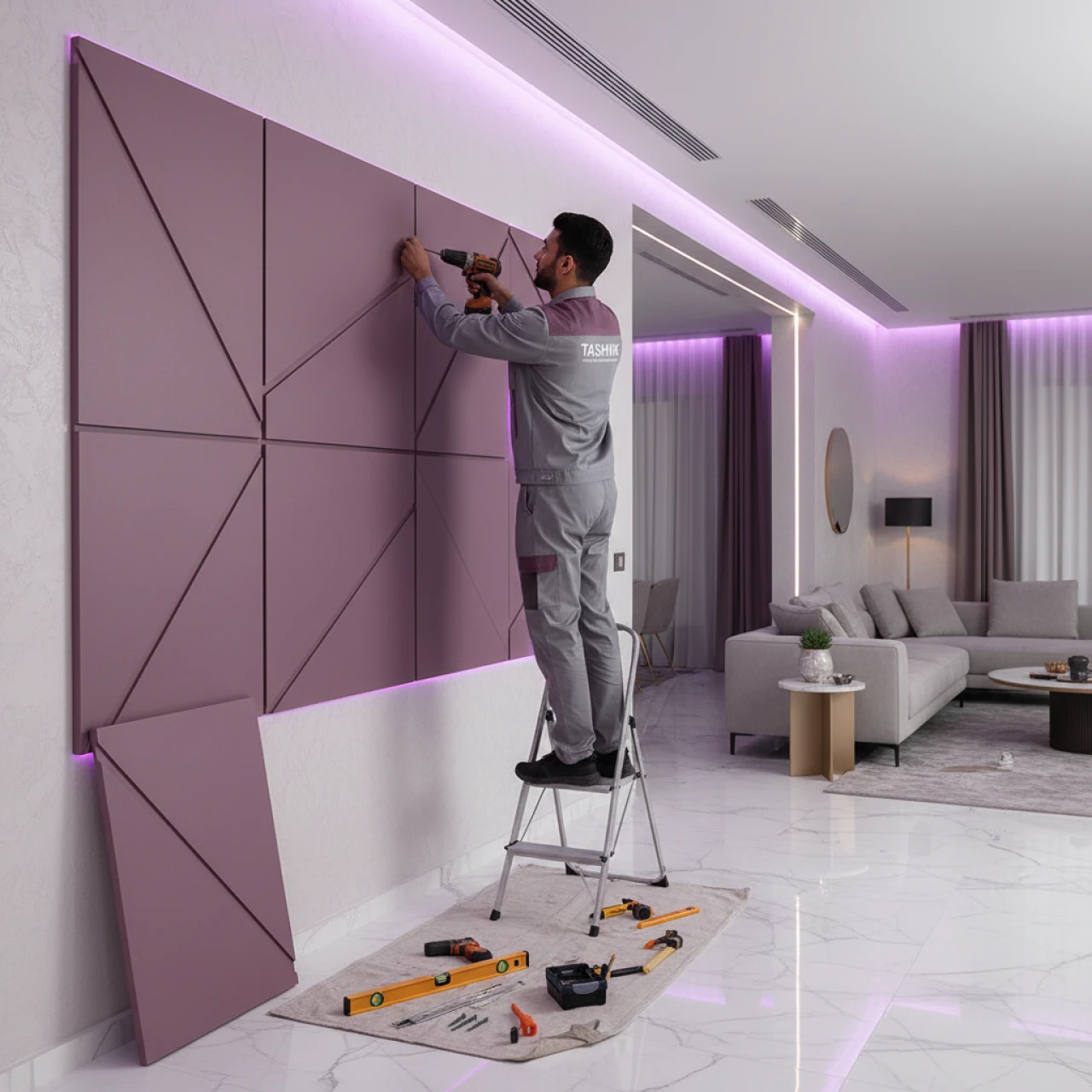 Panel installation service