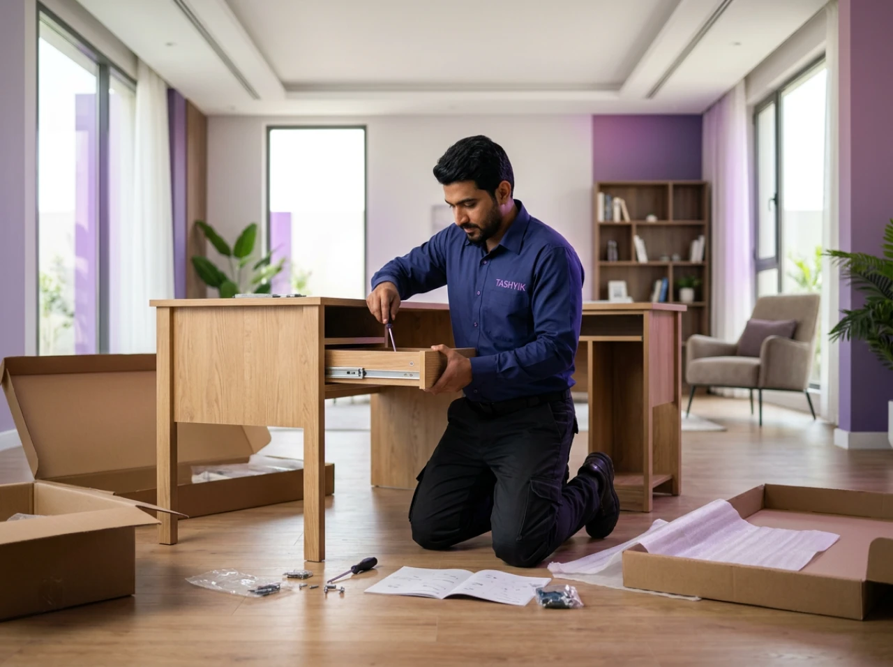 Installing a new office service