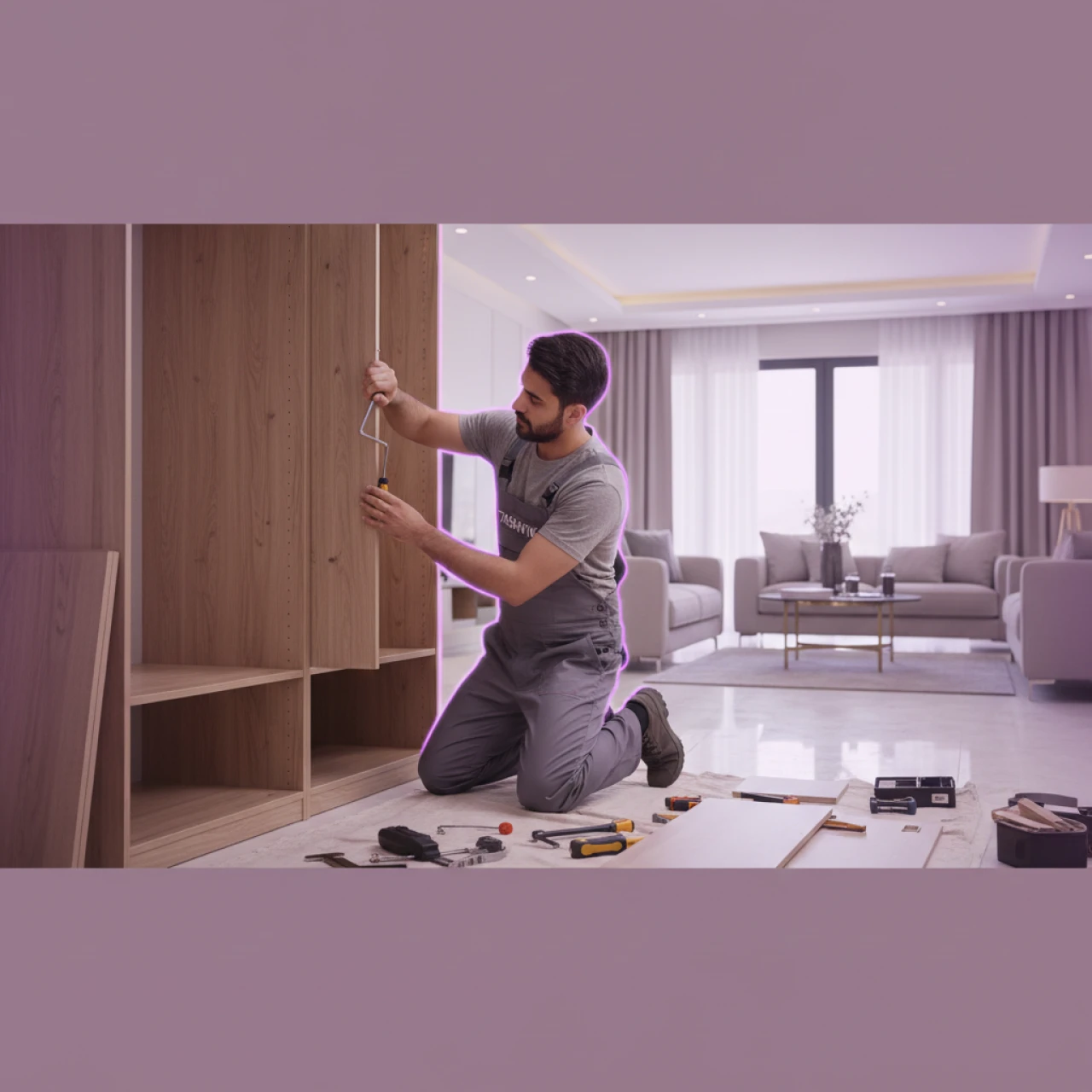 Disassemble an IKEA wardrobe service
