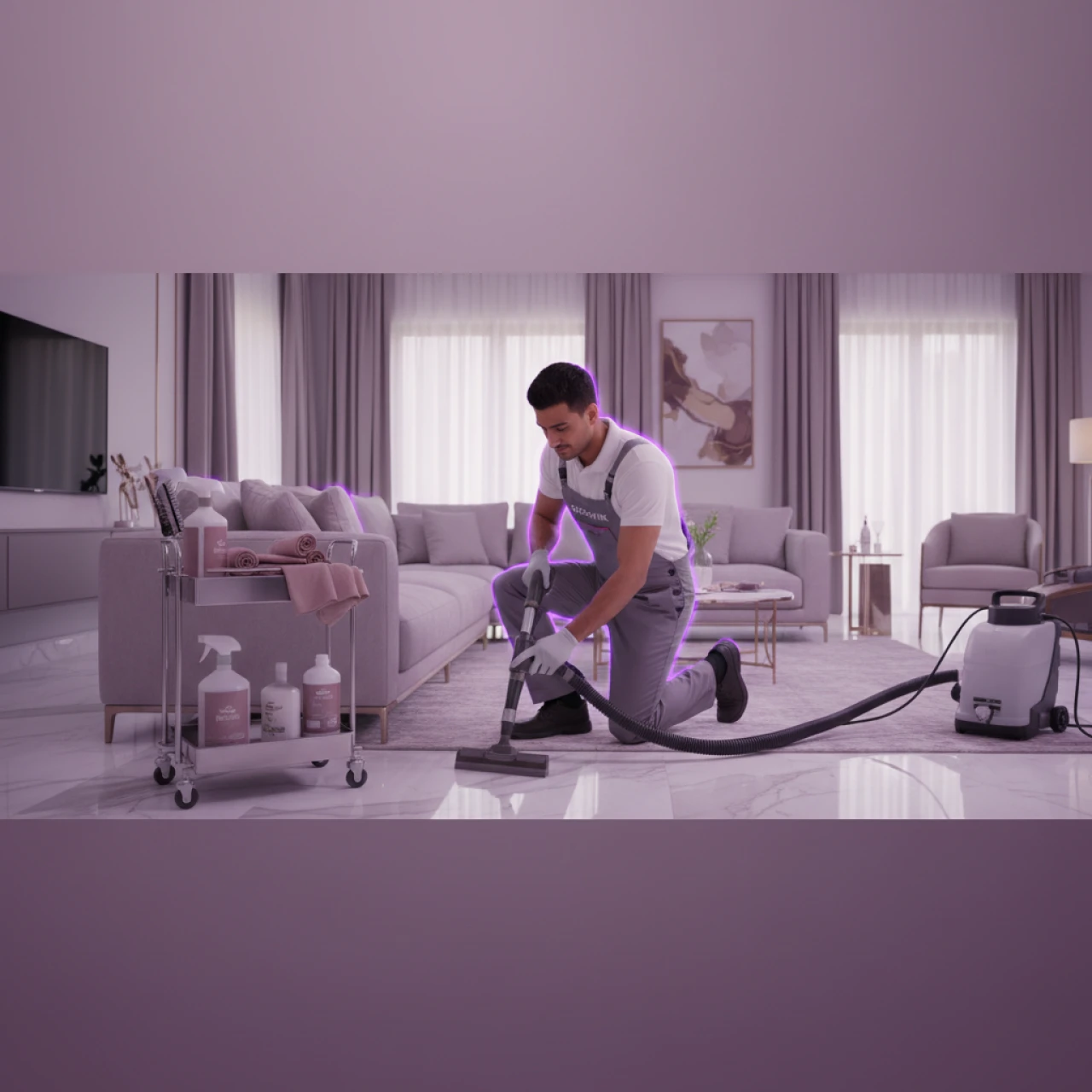 خدمة تنظيف فيلات