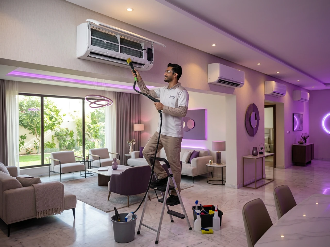 سب سے زیادہ درخواست کردہ پیکیج: 5 ایئر کنڈیشنر سروس