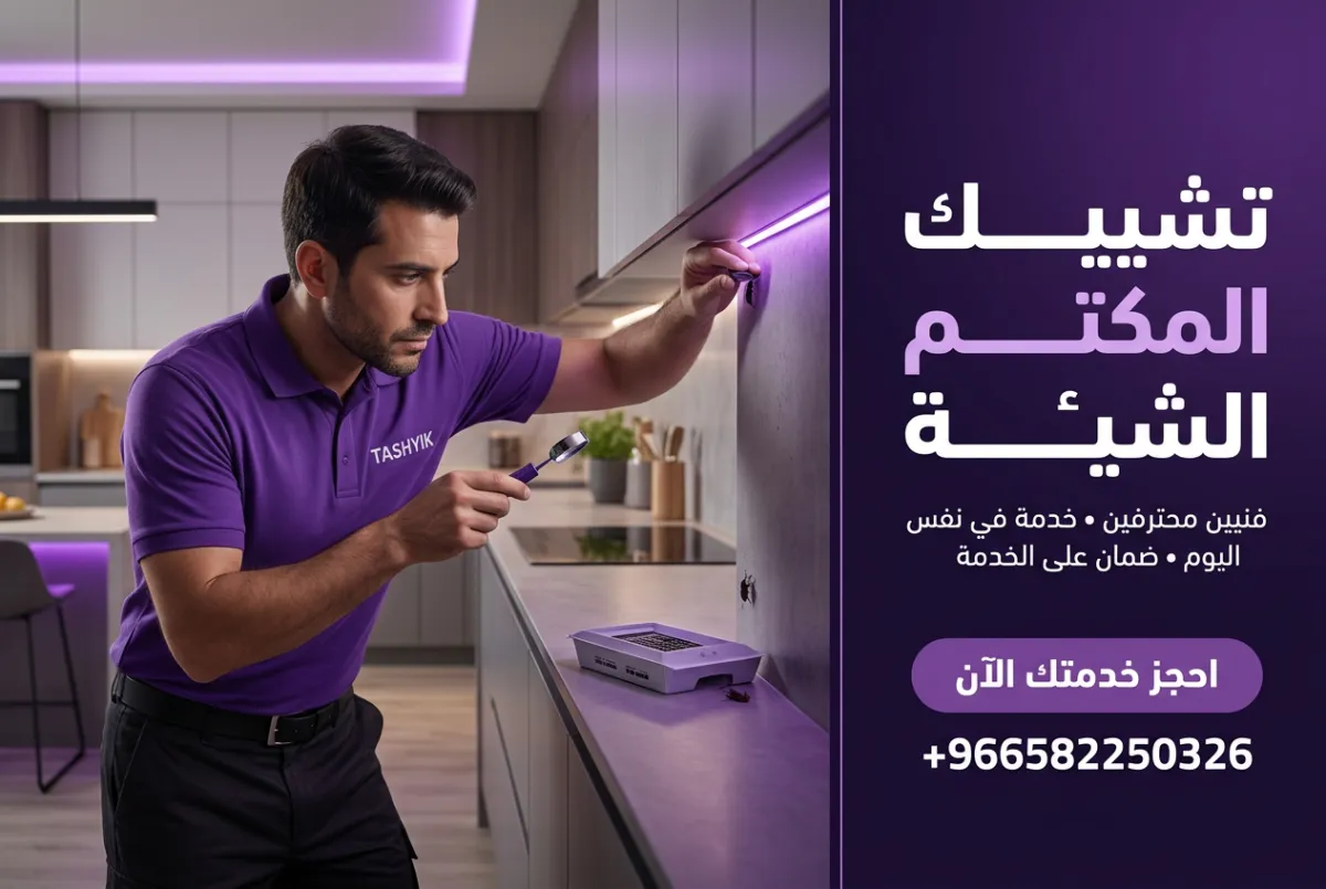 عقد مكافحة حشرات سنوي شامل: حماية مستمرة لمنزلك وعملك مع تشييك