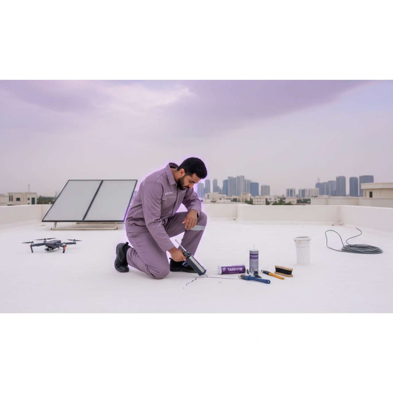 خدمة باقة جاهزية المطر — فحص ومعالجة قبل الشتاء