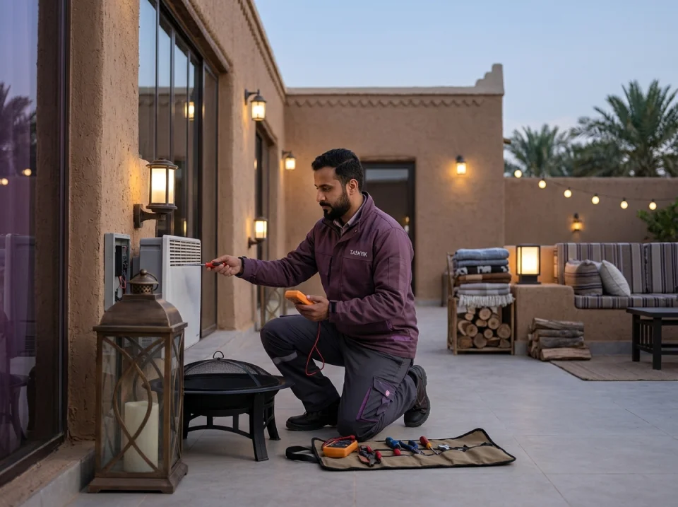 باقة تجهيز الاستراحة قبل موسم الشتاء
