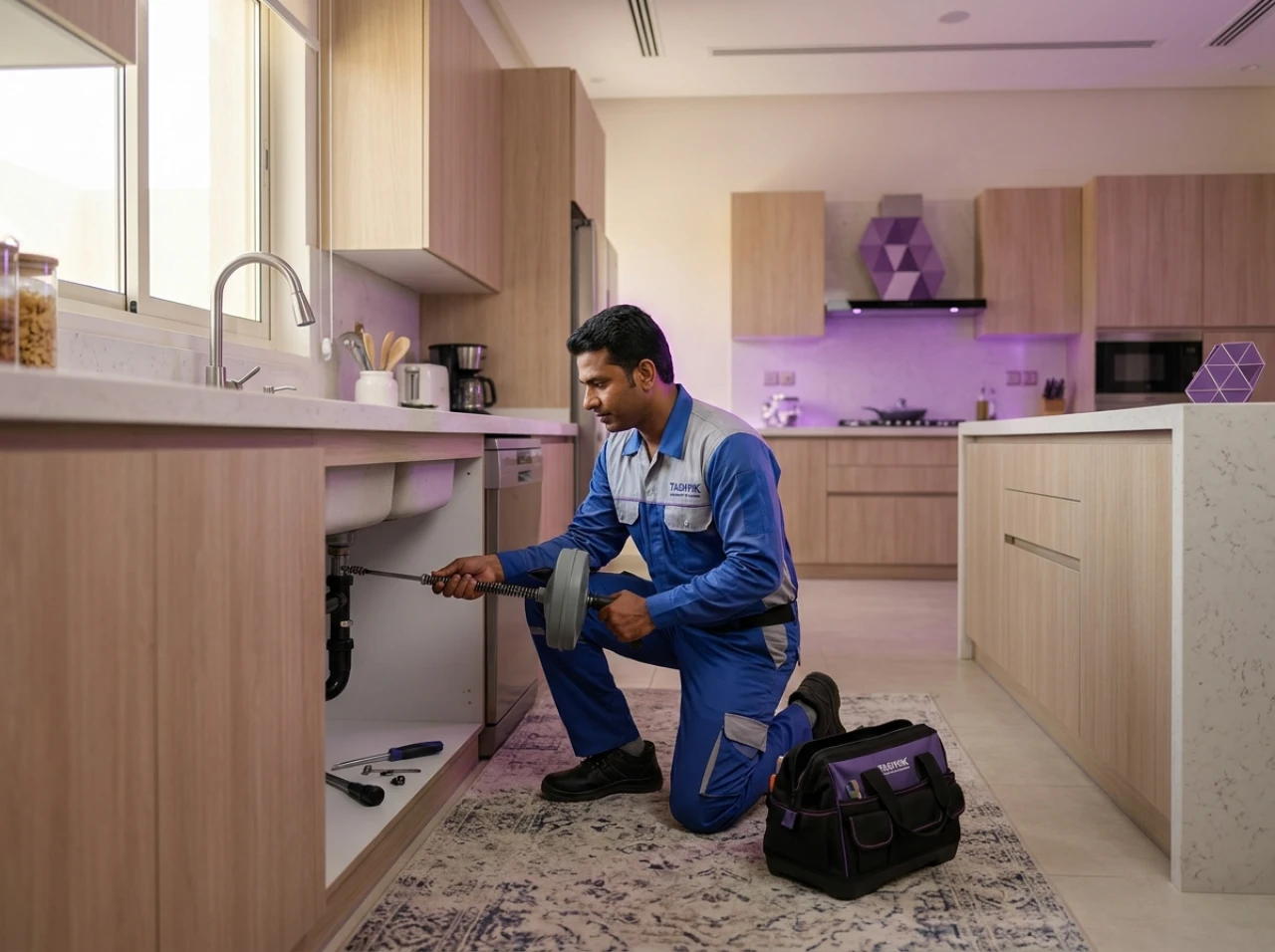 Preventive drain cleaning package for all home drains service