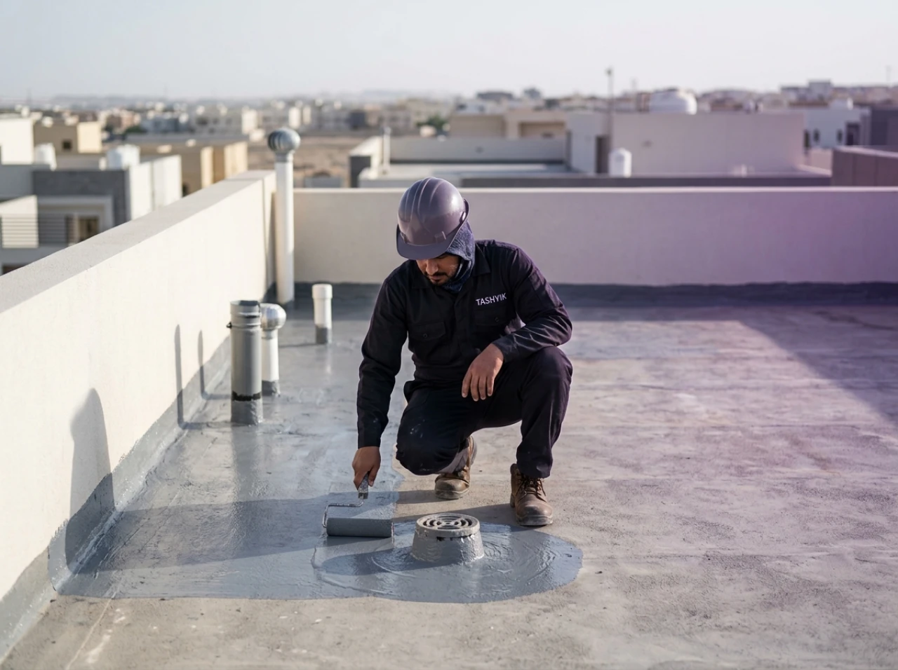 Layanan Kedap air atap — per meter persegi