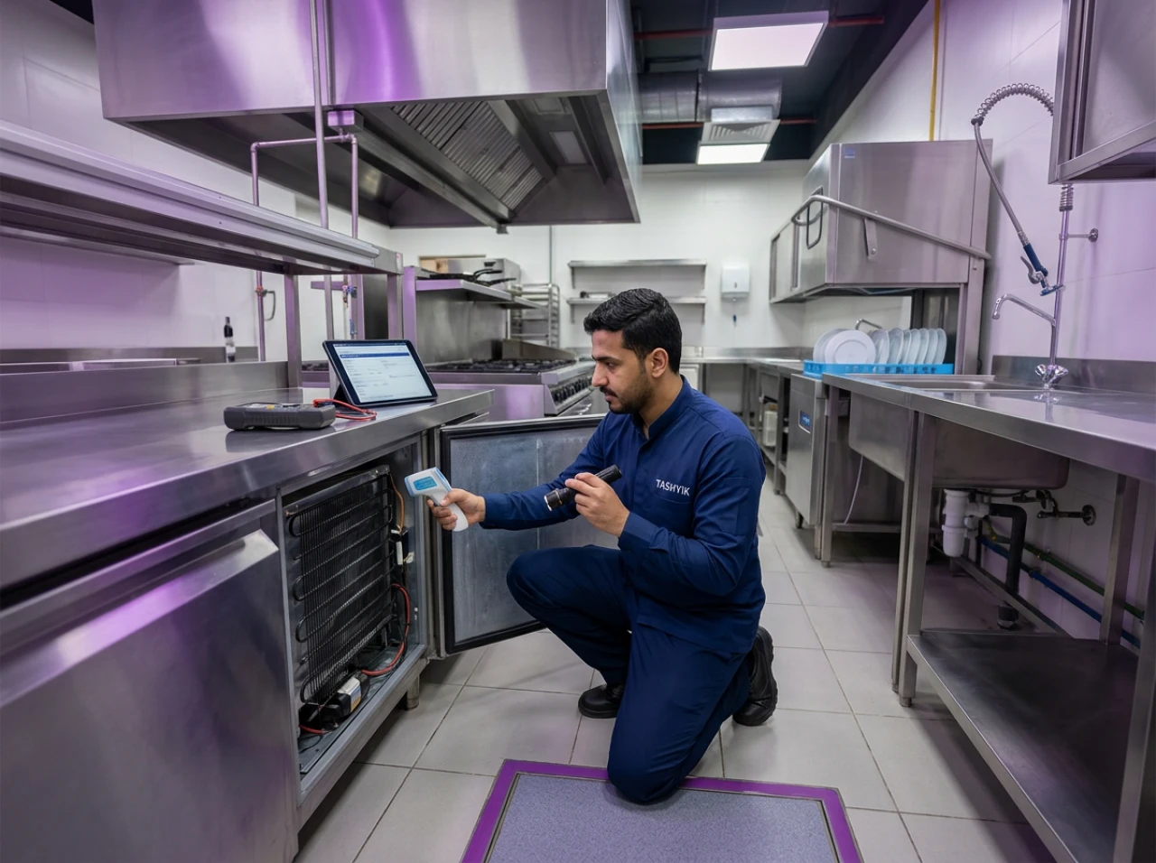Service Inspection de conformité du restaurant — Rapport technique de sécurité et d'autorisation